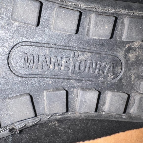 * MINNETONKA *  2-Layer Fringed Boots Size 10 - Picture 5 of 5